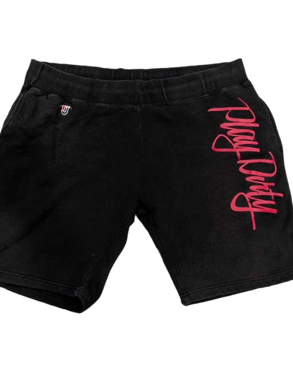 Undefeated Play Dirty Shorts Mens XL Black Drawstring GUC